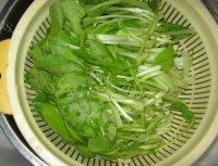 简易的清炒鸡毛菜做法图解3)