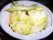 蒜香蚝油生菜做法图解1)