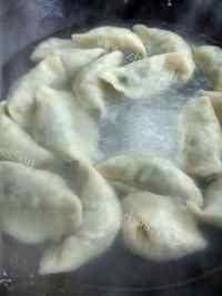 美味营养的韭菜鸡蛋水饺做法图解9)