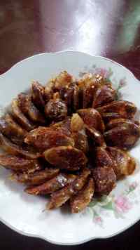 美味的麻辣香肠
