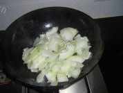 素炒冬瓜片做法图解3)