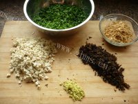 自制菜煎饼做法图解1)