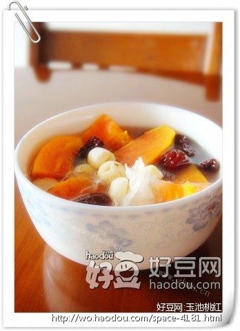 木瓜银耳红枣莲子汤