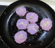 紫薯豆沙饼的做法图解九