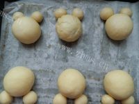 可爱小熊面包做法图解10)