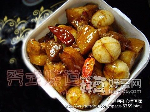 大蒜子烧肉