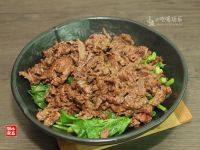 家常菜芥蓝牛肉