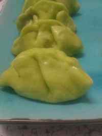 自制翡翠饺子