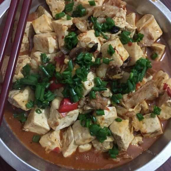 满口清香的麻婆豆腐
