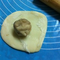好吃的板栗饼做法图解8)