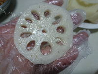 美味的炸藕夹做法图解7)