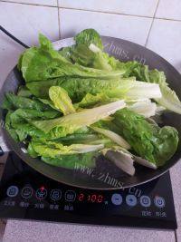 （美味可口）蚝油生菜做法图解4)