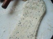 自制芝麻土司做法图解4)