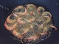美味鱿鱼须炝大虾做法图解3)