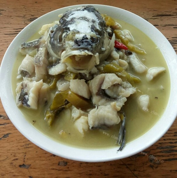 珍馐美味的酸菜鱼
