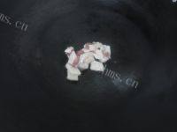 家常菜干煸菜心做法图解4)