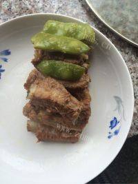 家常菜排骨炖豆角