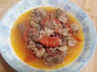 家常西红柿炖牛肉