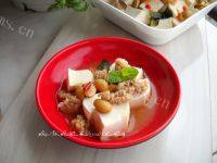 美味腊豆肉末蒸豆腐做法图解13)
