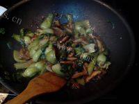 家常菜香菇油菜