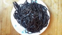 美味的酸菜蕨根粉做法图解5)