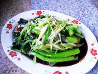 家常菜白灼菜心