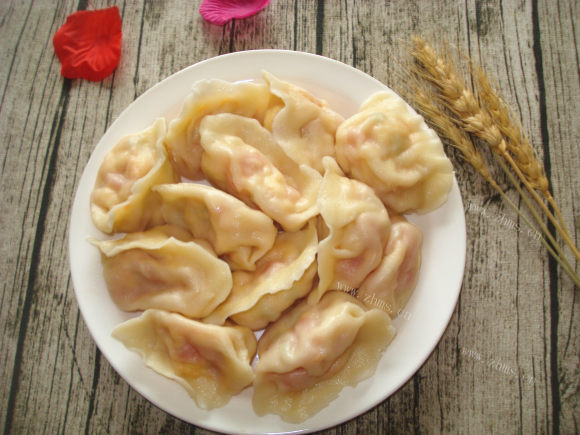 西红柿鸡蛋水饺