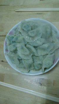 自己做的素三鲜水饺
