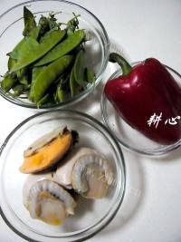我最爱吃荷兰豆炒带子做法图解1)