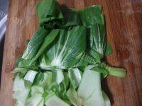 香飘的香菇炒油菜做法图解1)
