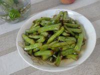 开胃的素炒四季豆