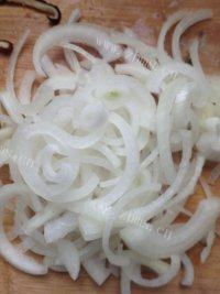 自制香菇油饭做法图解3)