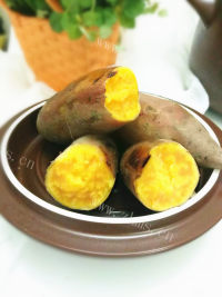 美味的砂锅烤红薯（地瓜）做法图解8)