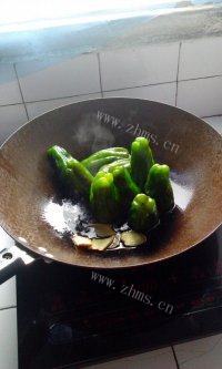 家常菜青椒塞肉做法图解7)