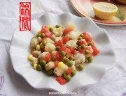 美味的柠香鳕鱼