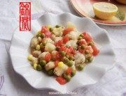 美味的柠香鳕鱼
