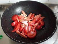 西红柿火腿肠鸡蛋油菜的做法图解五