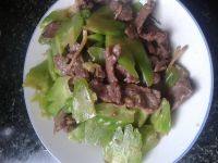 家常菜苦瓜牛肉