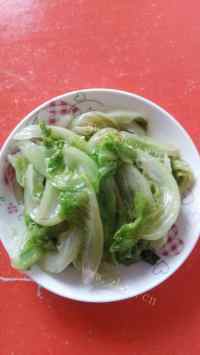 家常菜炝拌生菜做法图解4)