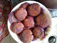 自制紫薯饼