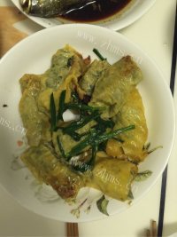 自制艾叶卷做法图解5)