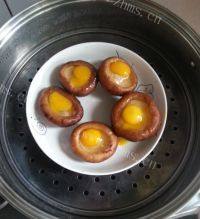 色味俱全的香菇酿鹌鹑蛋做法图解5)