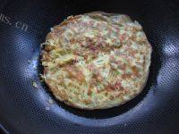 自己做的青椒鸡蛋饼