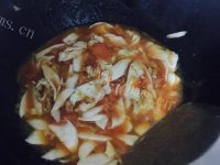 家常杏鲍菇炒西红柿鸡蛋做法图解7)