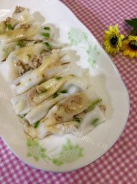 喷香的广东肠粉做法图解11)