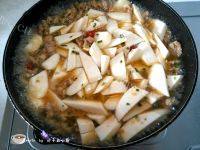 家常菜肉末茭白做法图解9)