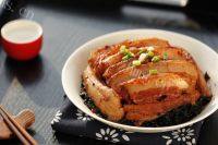家常菜梅菜扣肉做法图解17)