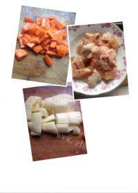 家常菜咖喱土豆鸡块做法图解2)