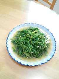 香飘十里的蒜香空心菜做法图解9)