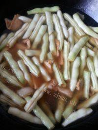 自己做的芸豆炒肉做法图解10)